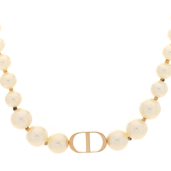 Pearl 30 Montaigne Choker Necklace Gold