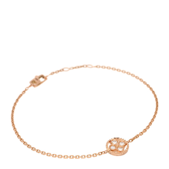 18K Pink Gold Diamond Blossom BB Bracelet