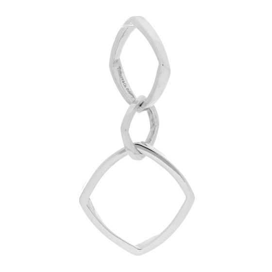 Sterling Silver Frank Gehry Triple Torque Pendant