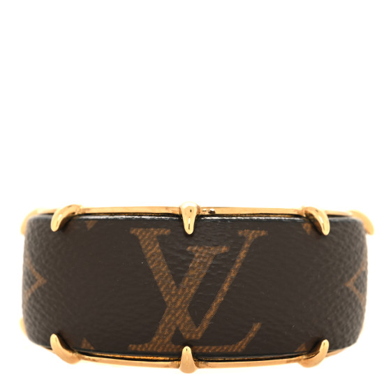 Monogram Cuff Bracelet S