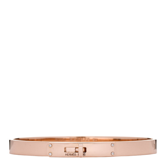18K Rose Gold Diamond PM Kelly Bracelet SH