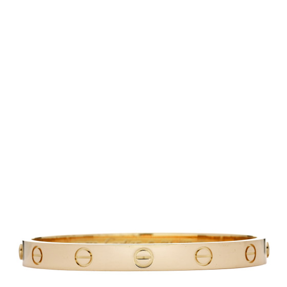 18K Yellow Gold LOVE Bracelet 16