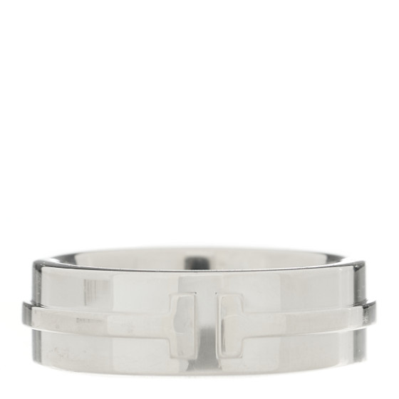 Sterling Silver T Wide Ring 49 5