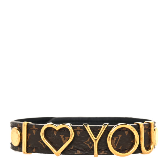 Monogram I Love You Bracelet