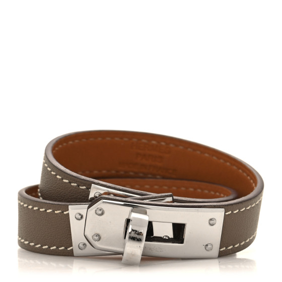 Swift Kelly Double Tour Bracelet T1 Etoupe