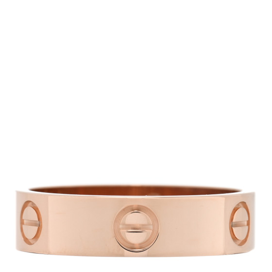 18K Pink Gold 5.5mm LOVE Ring 61 9.5