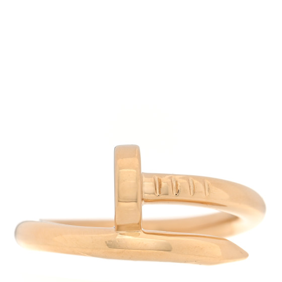 18K Yellow Gold Juste Un Clou Ring 54 6.75