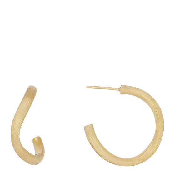 18K Yellow Gold Jaipur Hoop Earrings
