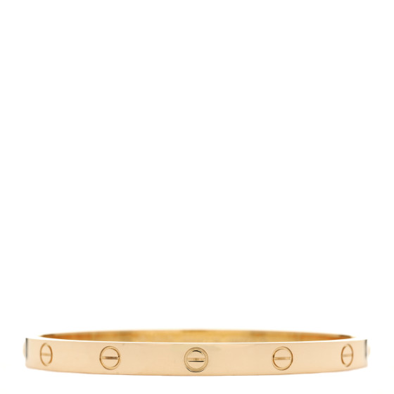 18K Yellow Gold LOVE Bracelet 19