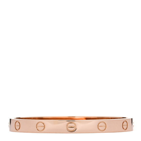 18K Pink Gold LOVE Bracelet 16