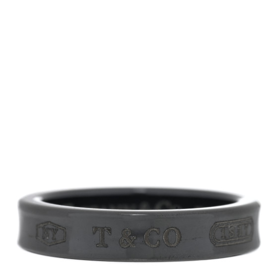 Titanium 1837 Narrow Band Ring 49 5