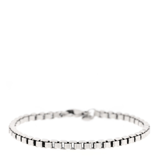 Sterling Silver 4mm Venetian Link Bracelet