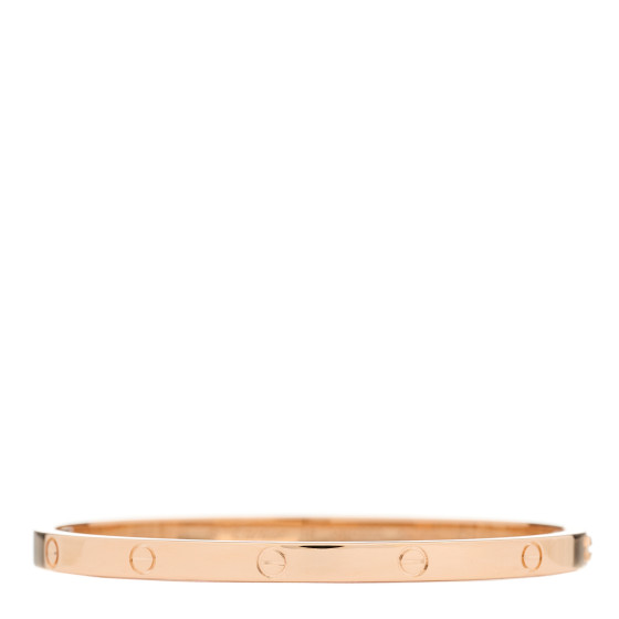 18K Pink Gold Small LOVE Bracelet 15