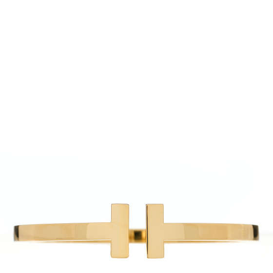 18K Yellow Gold T Square Bracelet