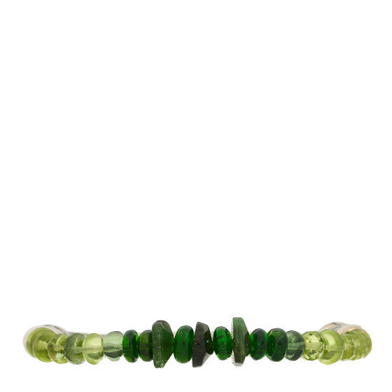 Sterling Silver Peridot Classic Chain Bracelet