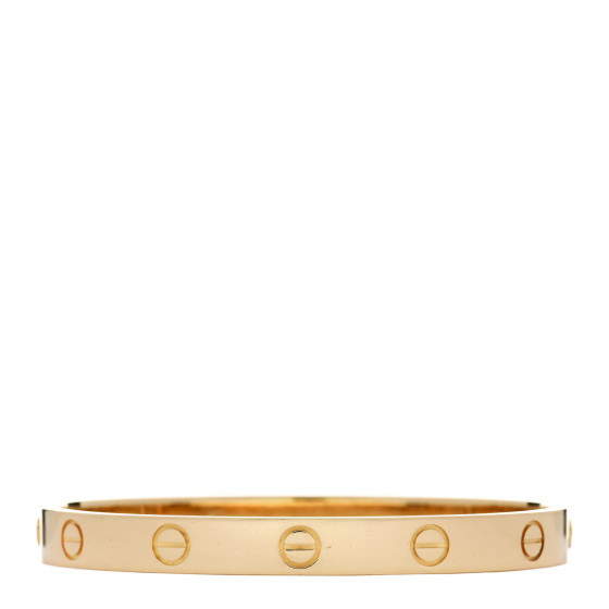 18K Yellow Gold LOVE Bracelet 16