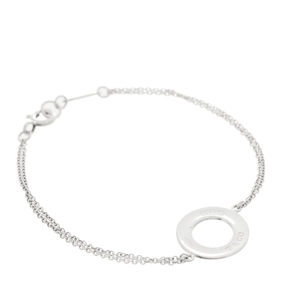 Sterling Silver 1837 Circle Chain Bracelet