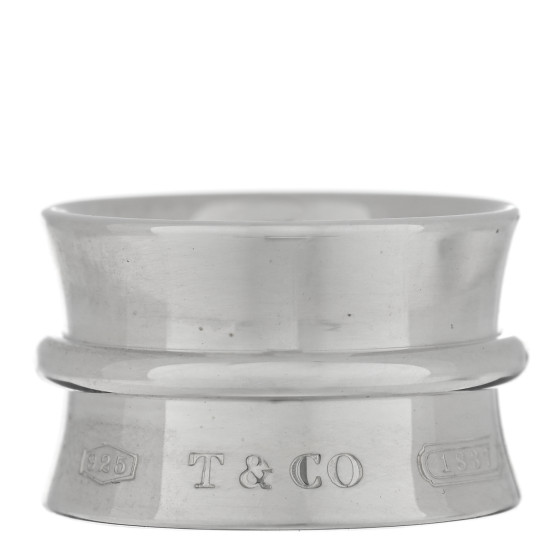 Sterling Silver Wide 1837 Band Ring 48 4.5