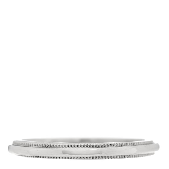 Platinum 2mm Milgrain Wedding Band Ring 48 4.5