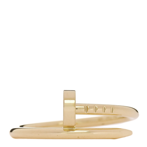 18K Yellow Gold Small Juste Un Clou Ring 53 6.5