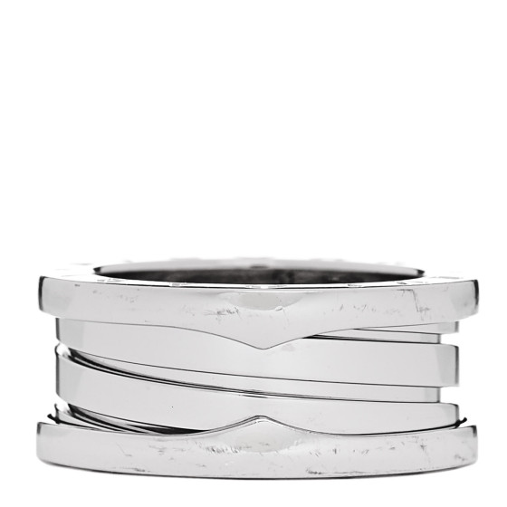18K White Gold B.Zero1 Three-Band Ring 51 5.75