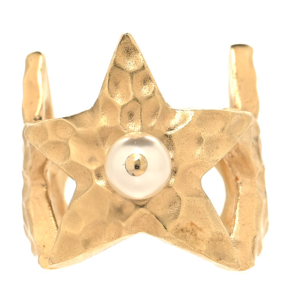 Metal Pearl Sea Garden Ring L 49/5 Gold