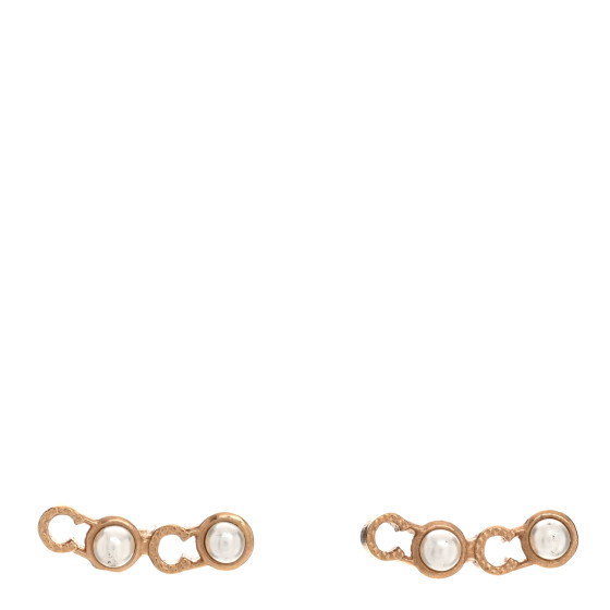 Pearl Coco Earrings Gold