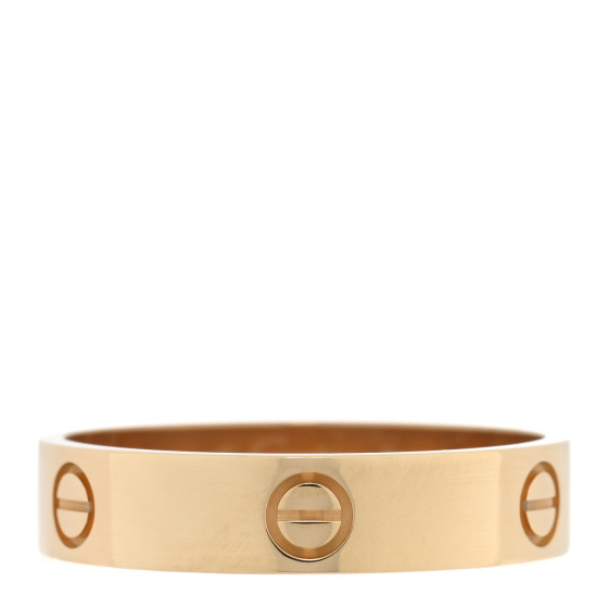 18K Yellow Gold 5.5mm LOVE Band Ring 71 13.25