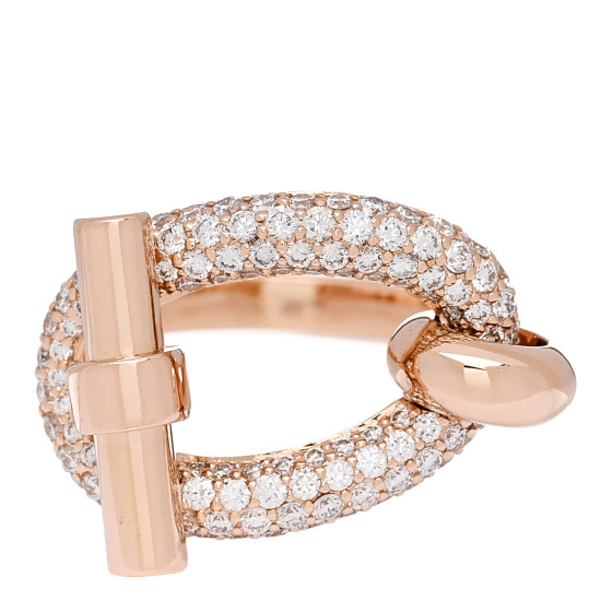 18K Rose Gold Diamond Adage Ring 52 6