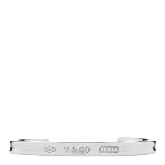 Sterling Silver Narrow 1837 Cuff Bracelet
