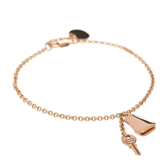 18K Rose Gold PM Kelly Clochette Bracelet SH