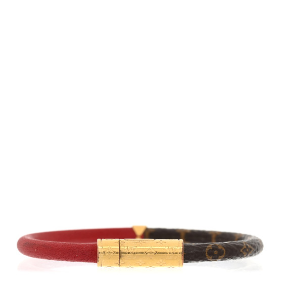 Monogram Daily Confidential Bracelet 17 Red