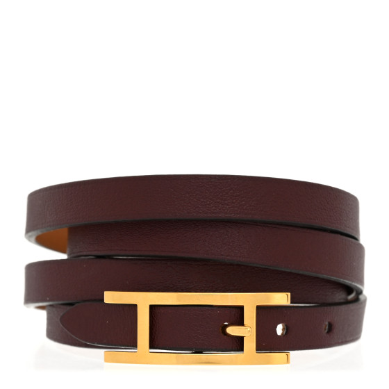 Swift 3MM Hapi 4 Tours Bracelet T3 Rouge H