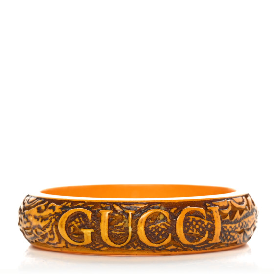 Resin Flora Bracelet S Giallo