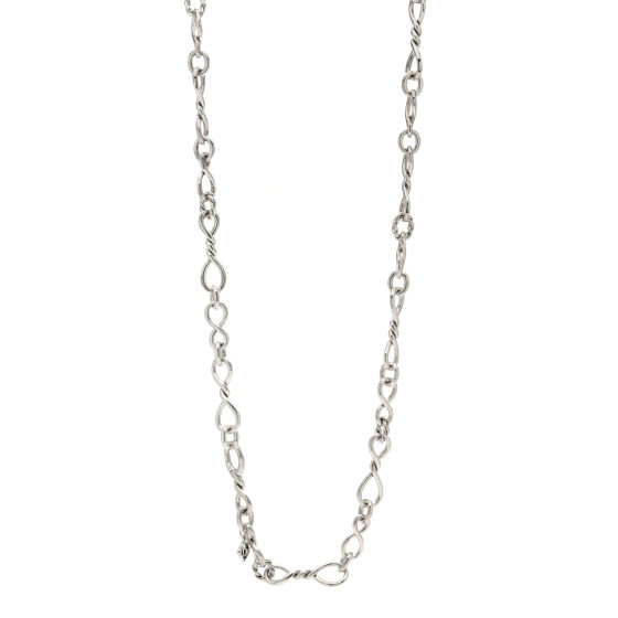 Sterling Silver Medium Continuance Chain Necklace