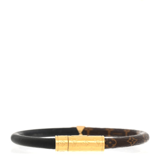 Monogram Daily Confidential Bracelet 17 Black