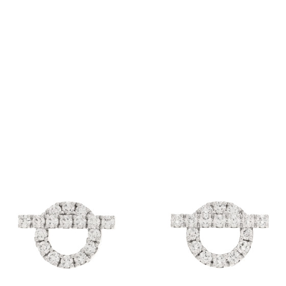 18K White Gold Diamond Finesse Earrings