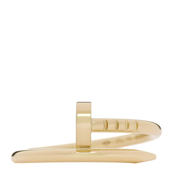 18K Yellow Gold Small Juste Un Clou Ring 49 5
