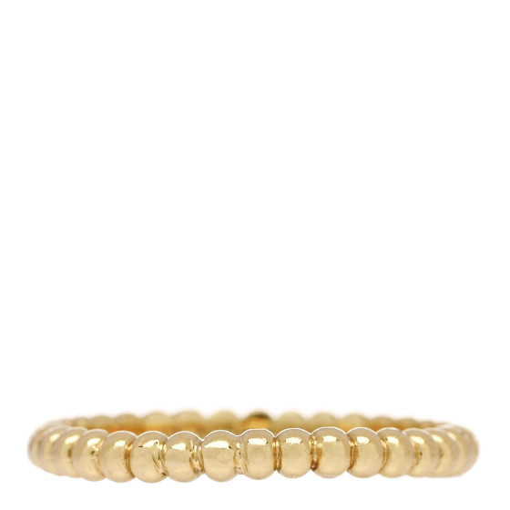 18K Yellow Gold Small Perlee Ring 51 5.75
