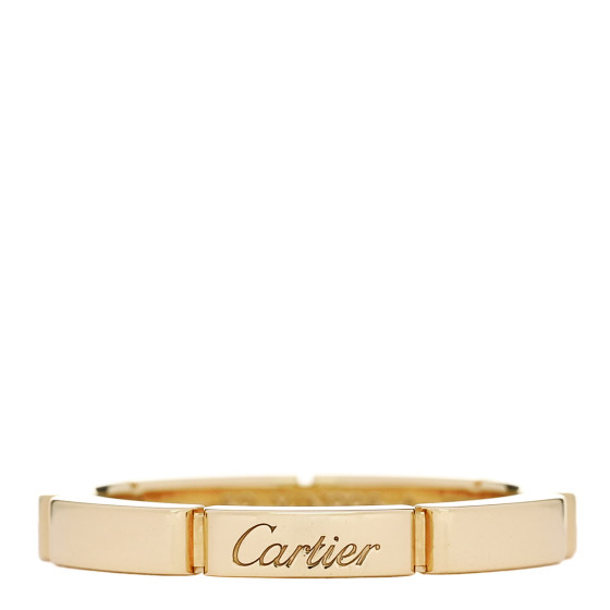 18K Yellow Gold 2.5mm Maillon Panthere Wedding Band Ring 52 6