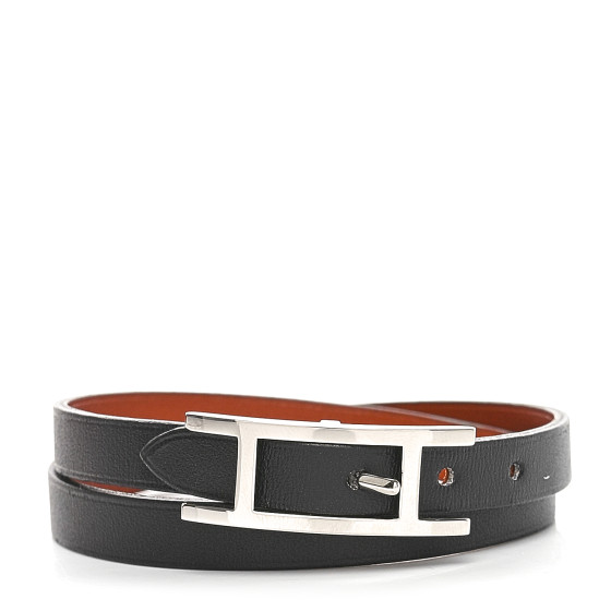 Chamonix Behapi Double Tour Bracelet M Black Fauve