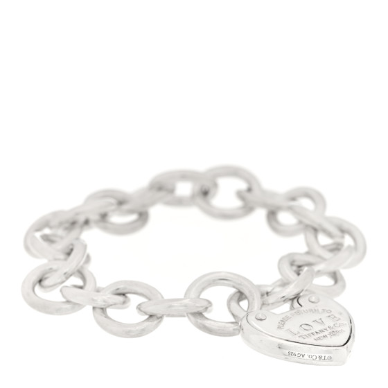 Sterling Silver Return to Tiffany Love Lock Bracelet