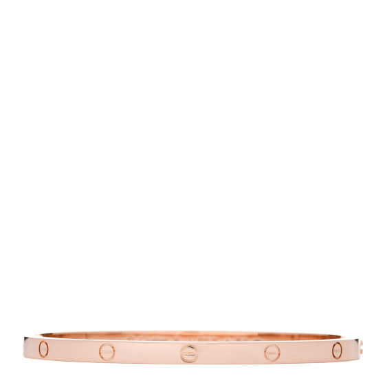 18K Pink Gold Small LOVE Bracelet 16