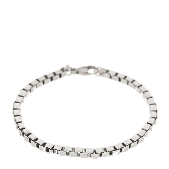 Sterling Silver 4mm Venetian Link Bracelet