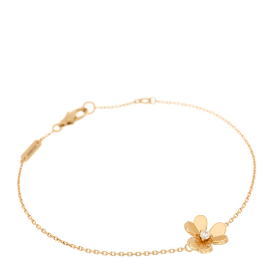 18K Yellow Gold Diamond Mini Frivole Bracelet