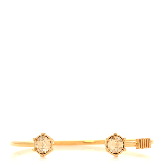 Metal Crystal Dio(r)evolution Bracelet Gold