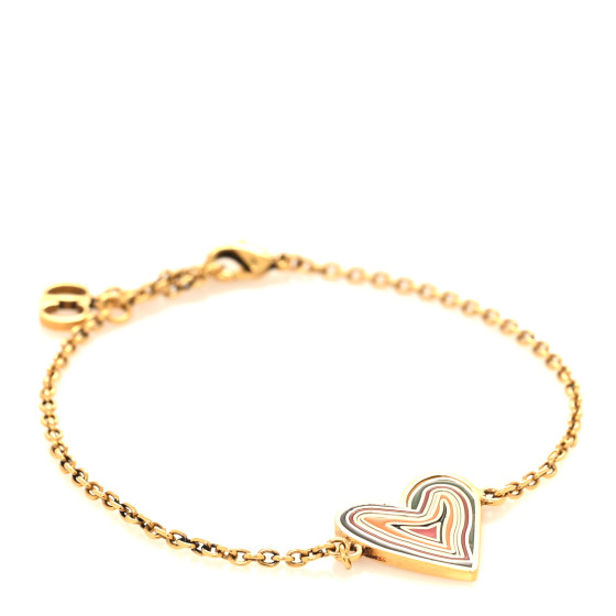 Metal Dioramour Bracelet Multicolor Gold