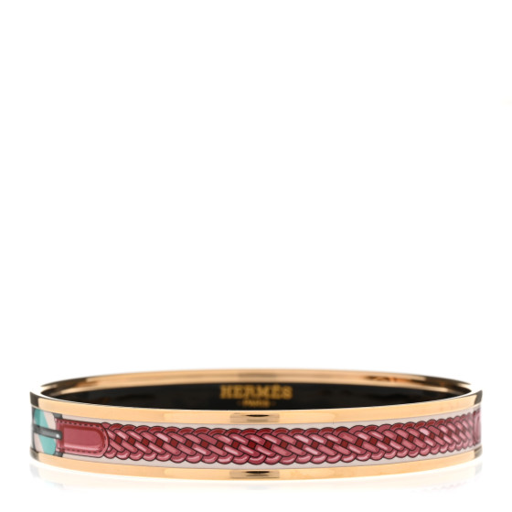 Enamel Printed Narrow Coaching Bracelet 70