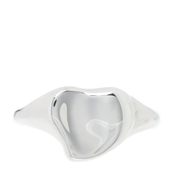 Sterling Silver Elsa Peretti Full Heart Ring 50 5.25