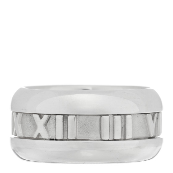 Sterling Silver Atlas Band Ring 50 5.25